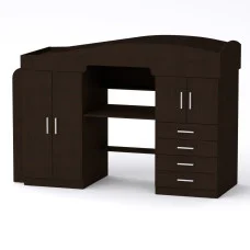 Loft bed Universal 2, dark wenge